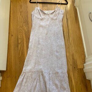 Wilfred Aritzia Broadway Dress Lilac Birch